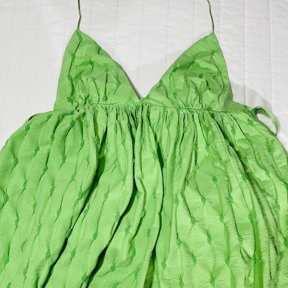 Free People Lime Green Backless Maxi Dress - Picture 4 of 6